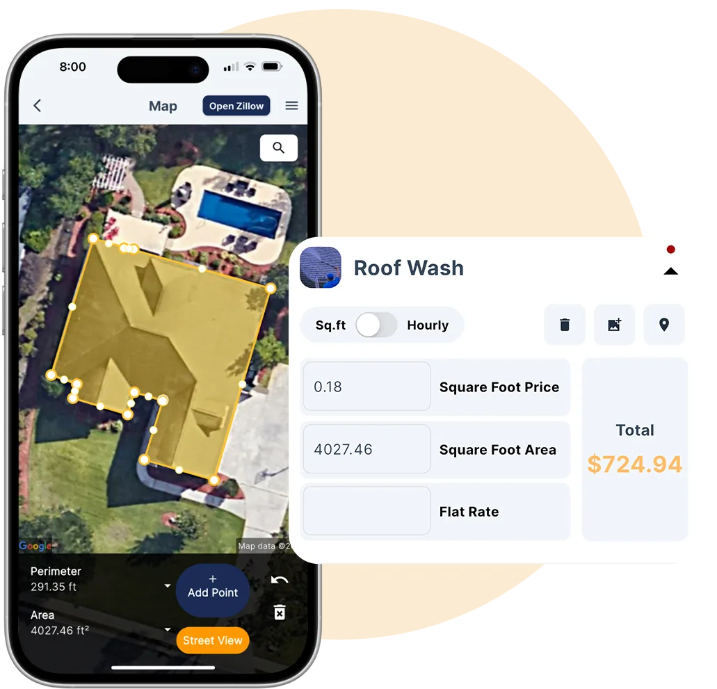 QuoteIQ MapMeasure Pro satellite property measurement